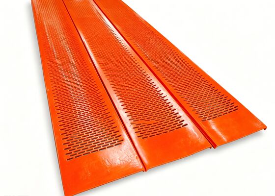 Cross-Flow Slotted PU Flip Flow Panels for Mining Slurry Dewatering