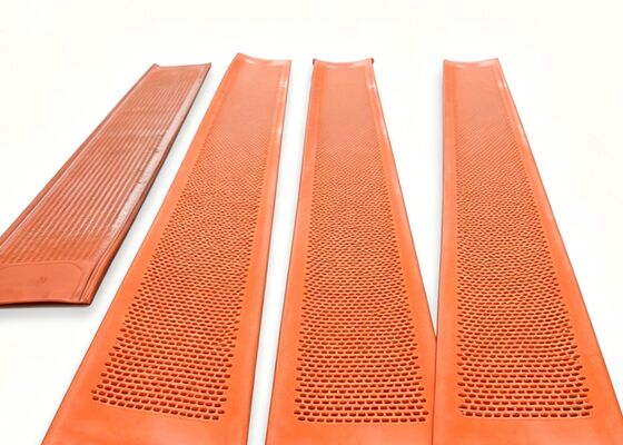 Microbe Resistant Polyurethane Flip Flow Screens for Professional Compost Recycling