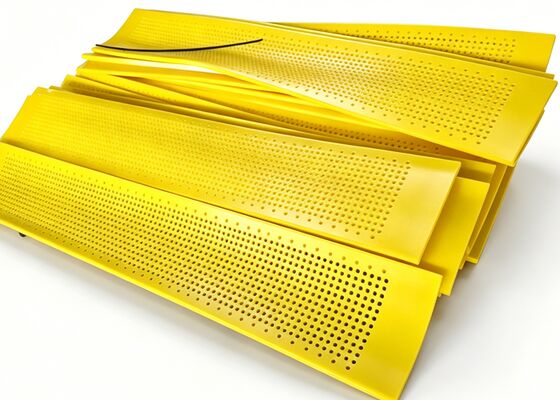 Microbe Resistant TPU Flip Flow Panels for Professional Compost Grading