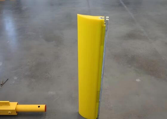 Conveyor Belt Cleaner PU Blade Adjustable Holder Mining Bulk Material Conveyor