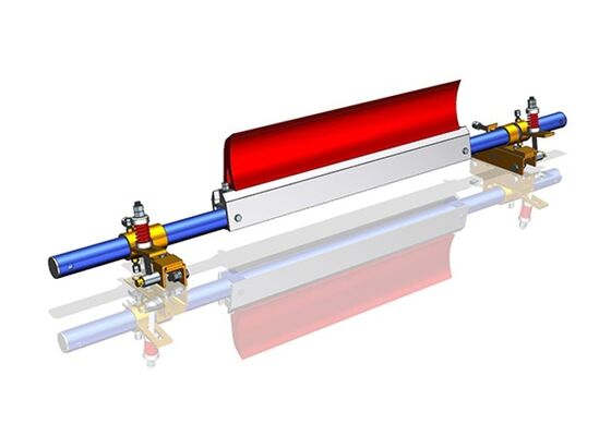 PU Conveyor Belt Scraper Black Flexible Blade Mining Conveyor Cleaning Equipment