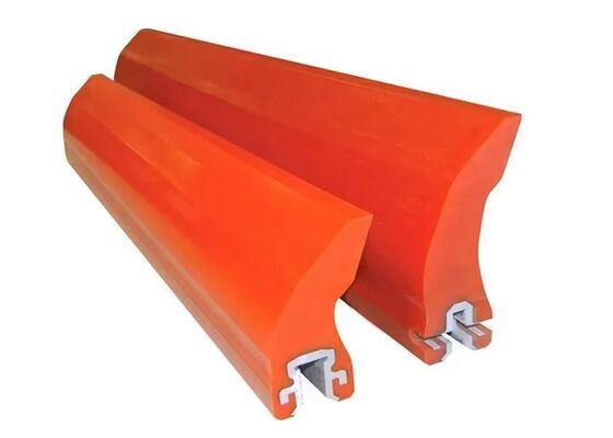 Conveyor Belt Polyurethane Blade Cleaner for Cement Plant Wear Resistant Design