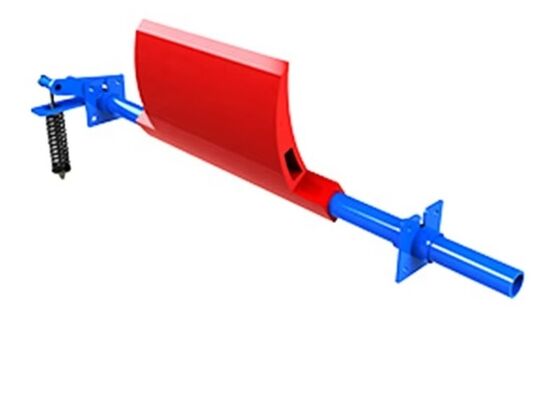 Conveyor Belt Cleaner PU Blade Adjustable Holder Mining Bulk Material Conveyor
