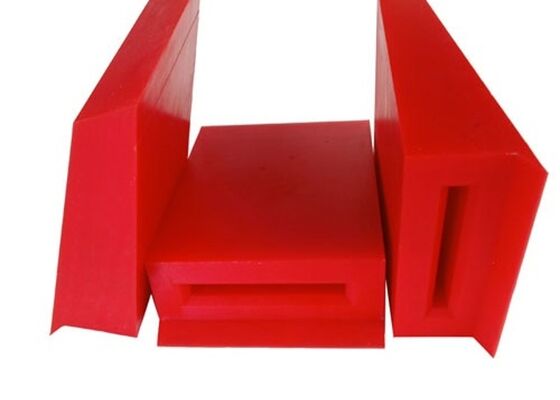 Polyurethane Conveyor Cleaning Blade for Sand Gravel Conveyor Long Wear Life