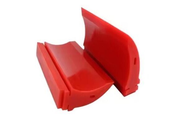 Polyurethane Conveyor Cleaning Blade for Sand Gravel Conveyor Long Wear Life