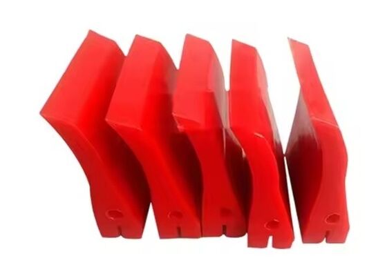 Conveyor Belt Polyurethane Cleaner Flexible Blade Coal Conveyor Wear Resistant Use