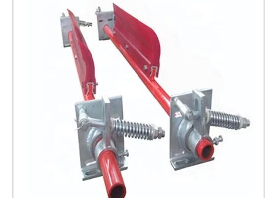 PU Conveyor Belt Cleaner Secondary Scraper Blue Blade Corrosion Resistant Structure