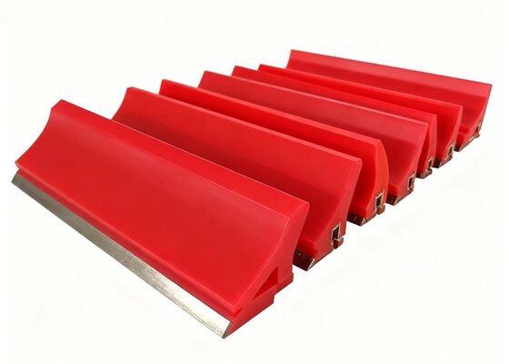 PU Belt Cleaner Blade for Mining Conveyor Excellent Impact Resistance Industrial Use