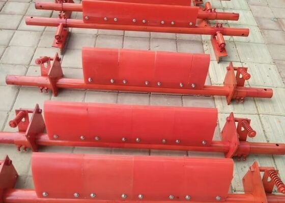 Heavy Duty Conveyor Belt Cleaner PU Scraper Long Lasting Blade Quarry Industry Use