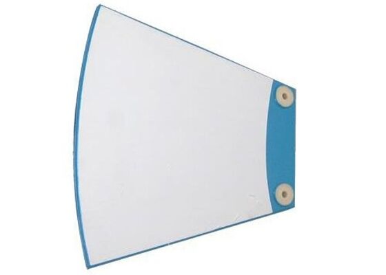 Ceramic Vacuum Filter Plate High Strength Al2O3 Material 0.5 Micron Filtration Industrial Use