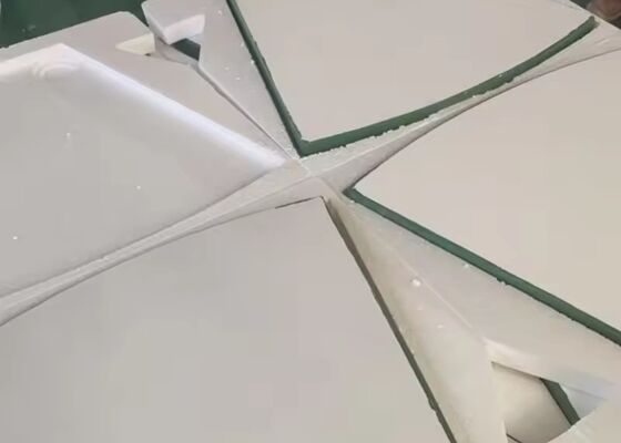 Ceramic Vacuum Filter Plate High Strength Al2O3 Material 0.5 Micron Filtration Industrial Use