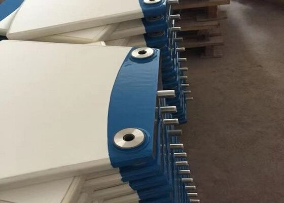 Porous Ceramic Filter Plate High Strength 30 Mpa Flexural Industrial Slurry Separation