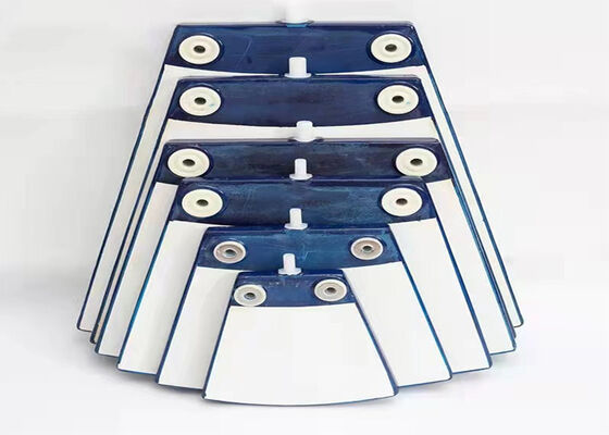 Ceramic Vacuum Filter Plate High Strength Al2O3 Material 0.5 Micron Filtration Industrial Use