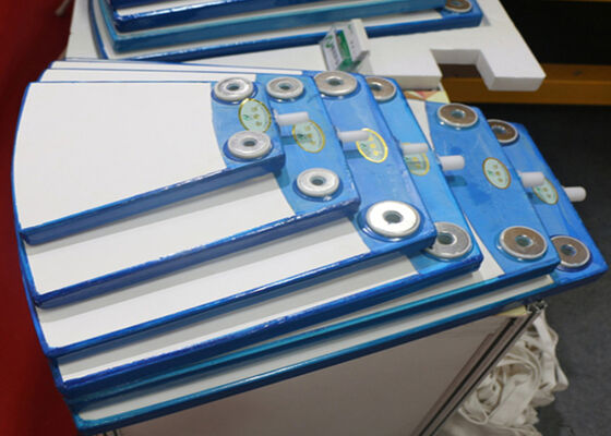 Ceramic Filter Plate Alumina Material High Flux 1000 L Per Square Meter Per Hour