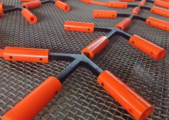High Elasticity Declogging Rods for Vibrating Screen Mesh