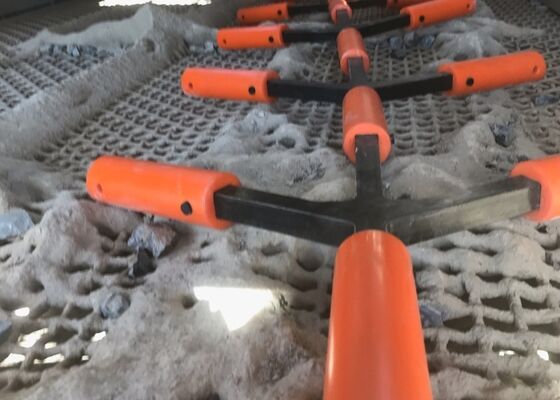 Flexible Screen Cleaning Rods for Aggregate Processing Plants