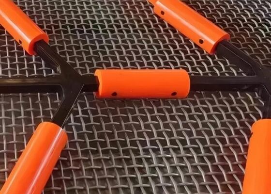Wear Resistant Cleaning Rods for Quarry Screening Plants