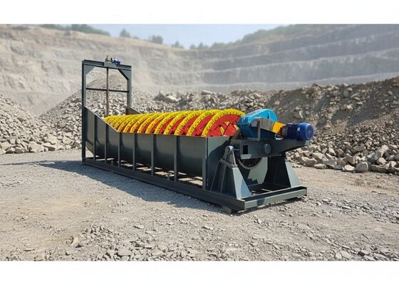 Spiral Classifier Polyurethane Shoes Red Long Service Life Mineral Beneficiation Wear Parts