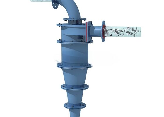 Mining Hydrocyclone Separator Ceramic Rubber Lined Cyclone For Fine Sand Recovery System