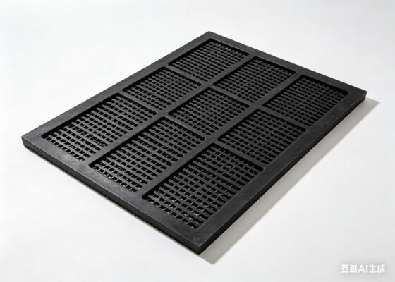 High Performance Rubber Screen Panel for Aggregate Plants