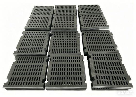 High Performance Rubber Screen Panel for Aggregate Plants