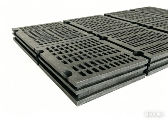High Open Area Rubber Screen Panel for Mining Operations