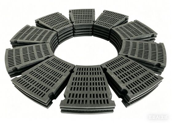 High Open Area Rubber Screen Panel for Mining Operations