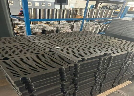 High Open Area Rubber Screen Panel for Mining Operations