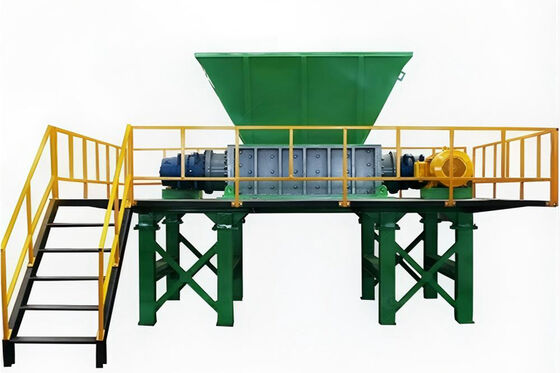 30mm Cutter Thickness Shredder for Hard Plastic Drums