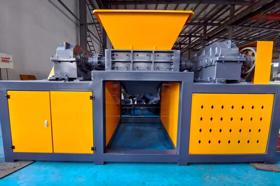 Alloy Steel Cutter Double Shaft Shredder for E-Waste