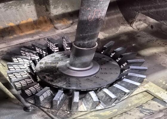 Impact Resistant Polyurethane Rotor Stator for Flotation Cells