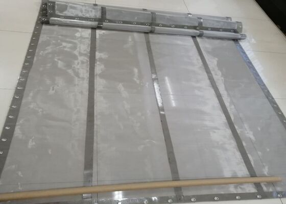 HUATAO FDA Grommet Screen 316L Stainless Steel Transparent PU Edge Food Industry