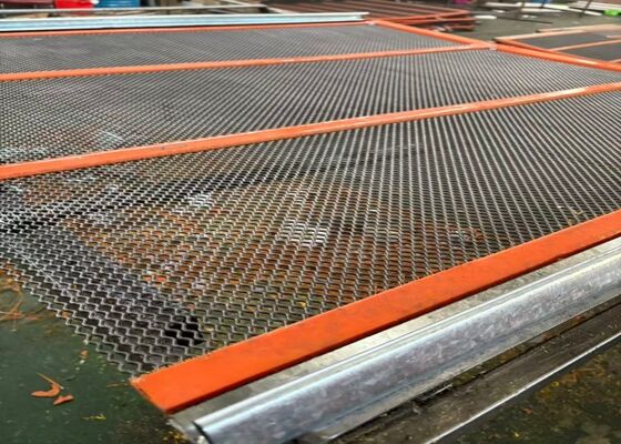 Flexible Wire Self Cleaning Screen Mesh for Aggregate Production