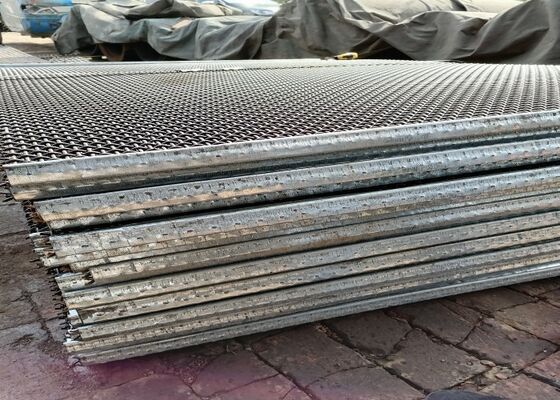 Abrasion Resistant High Tensile Manganese Steel Wire Mesh for Mineral Screening Applications