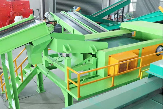 Eddy Current Separator for Metal Non Metal Separation in Electronics Recycling