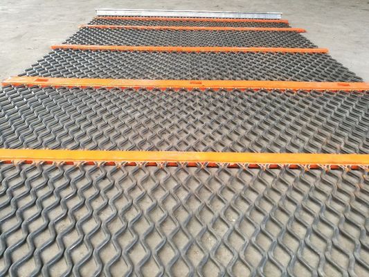 Polyurethane Self Cleaning Wire Screen with Rectangular Shape and Minimum 3mm Aperture for Mine and Quarry