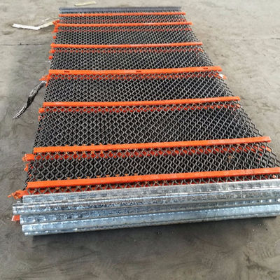Polyurethane Self Cleaning Wire Screen with Rectangular Shape and Minimum 3mm Aperture for Mine and Quarry