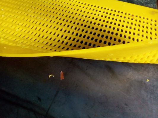 Abrasion Resistant Polyurethane Flip Flow Screen Panel with Long Lifetime and Customizable Aperture