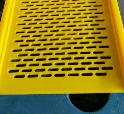 Polyurethane Flip Flow Screen Mats for Moisture-Resistant Vibratory Screening with Customizable Aperture Shapes