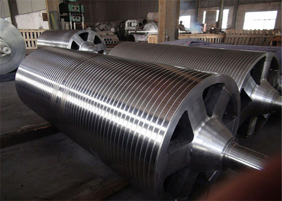 Bagian-bagian Mesin Kertas Roll Press Beralur Roller Beralur Untuk Pembuatan Kertas