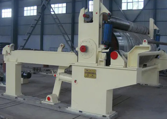 Roller Type Horizontal Pneumatic Cylinder Pope Reel Spooling Winding Machine