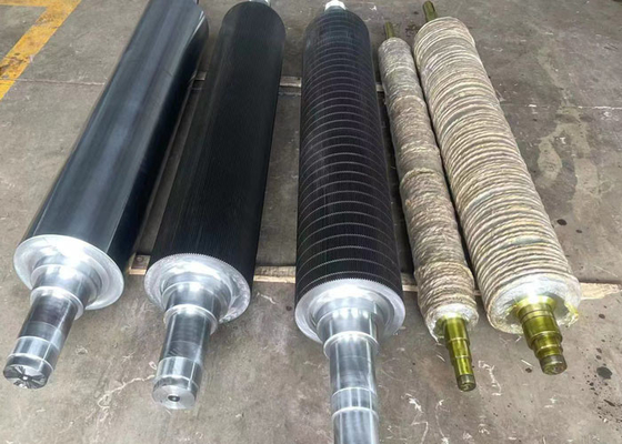 Rol Bergelombang Tungsten Carbide Untuk Jalur Karton Bergelombang