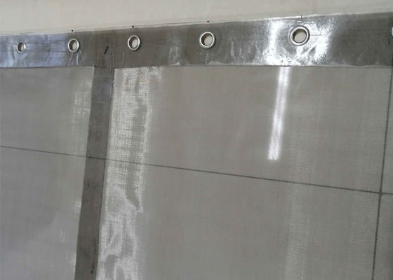 0.1mm Buka Tahan Korosi Anyaman Polos Kawat Baja Tahan Karat untuk Aplikasi Tambang dan Pertambangan