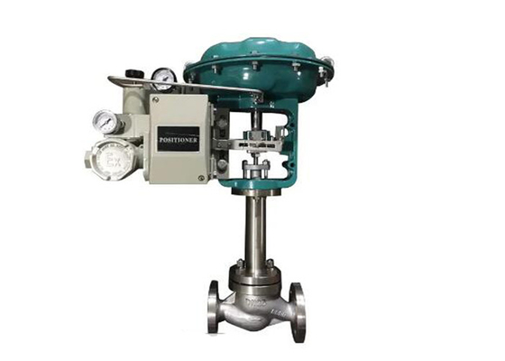 Katup Pengatur Tekanan Tinggi Pneumatik Flange 16 Bar
