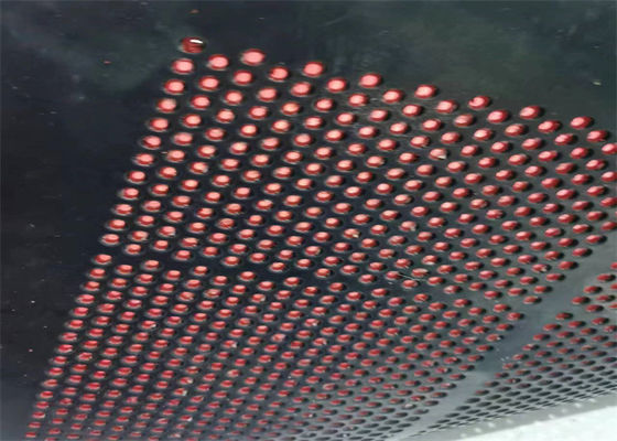 5mm Aperture Size Self-cleaning Screen Round Hole Rubber Untuk Keuntungan