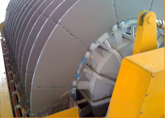 Tailings Solid Liquid Separation 4M2 Pelat Filter Keramik