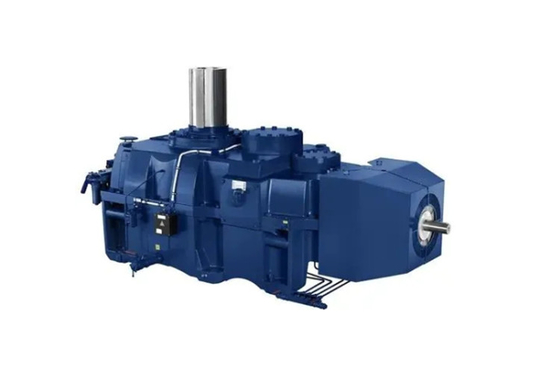 Industri Kimia QVRC2-10 Helical Bevel Right Angle Shafts Gearboxes Untuk Mesin Campuran
