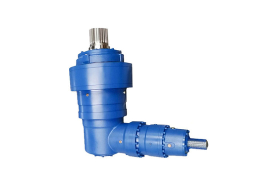Right Angle High Torque Planetary Gearbox Mirip dengan Bonfigiloli dan Brevini Gearbox