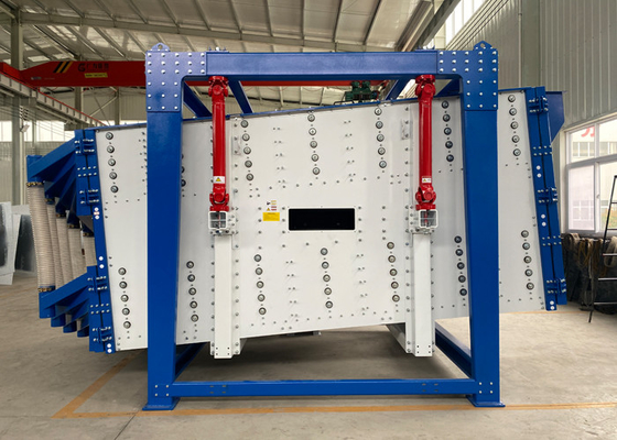 Multi-layer Electric Square Gyratory Vibrating Screen Swing Quartz Sand Screening Machine (mesin penyaringan pasir kuarsa)