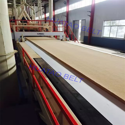 Talian pembentuk panjang kayu untuk lini manufaktur OSB